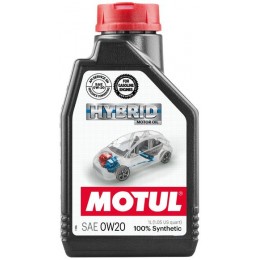 1L 0W20 Hybrid MOTUL синтетическое моторное масло для гибридых авто 0W-20
